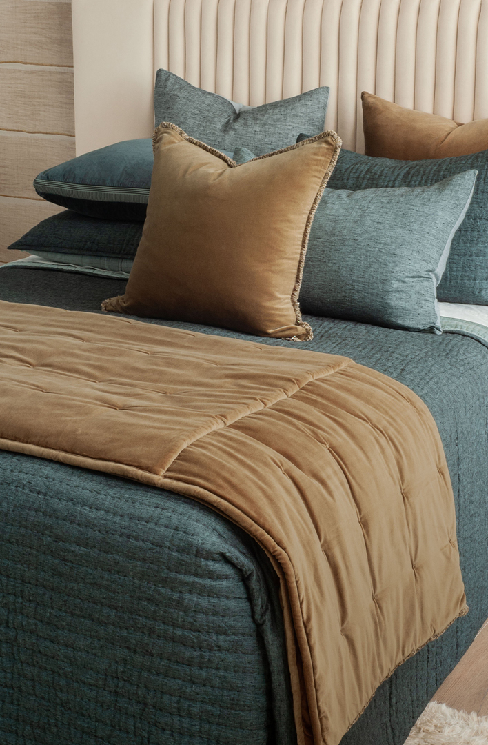 Bianca Lorenne Anello Cedar Comforter | Luxury Velvet Comforter NZ image 0